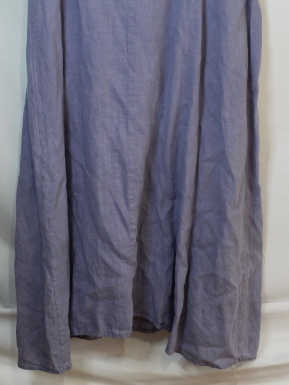 Vintage Blue Fish women's dress size 1 lavender linen natural fiber sleeveless - Picture 11 of 11